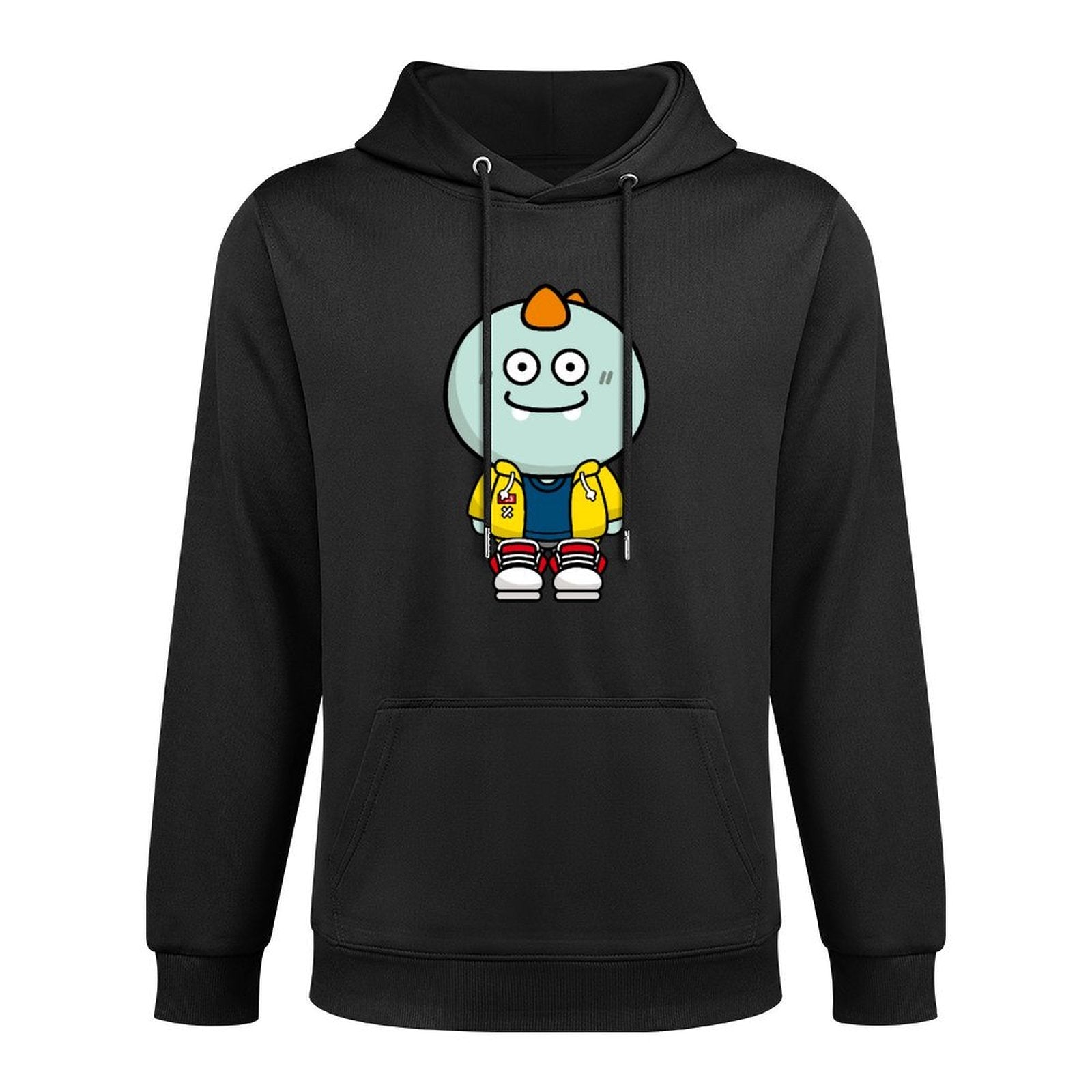 Active Regular Front Graphic Hoodies